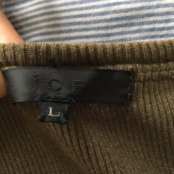 army green tank top - Picture 2 of 3